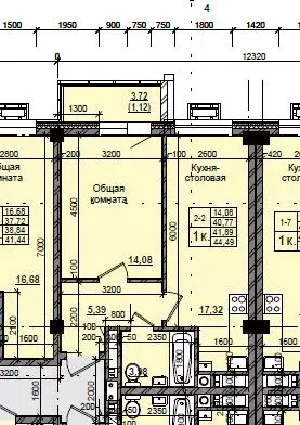 1-к кв. Саха (Якутия), Якутск 11-й кв-л,  (41.89 м) - Фото 1