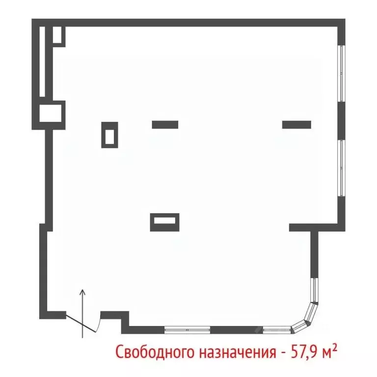 Помещение свободного назначения в Свердловская область, Екатеринбург ... - Фото 1