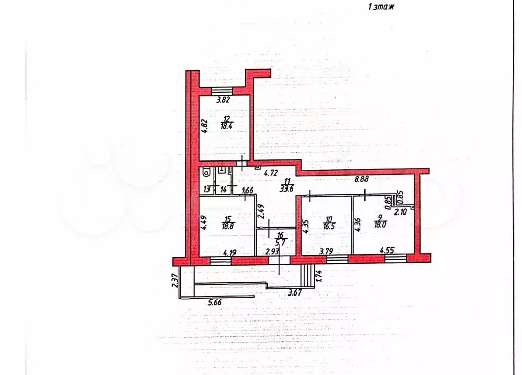Продам помещение свободного назначения, 116.3 м - Фото 0