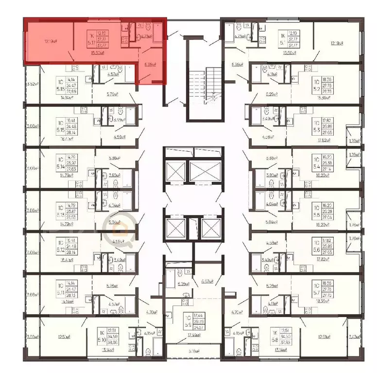 Студия Крым, Евпатория просп. Ленина, 60 (37.77 м) - Фото 0