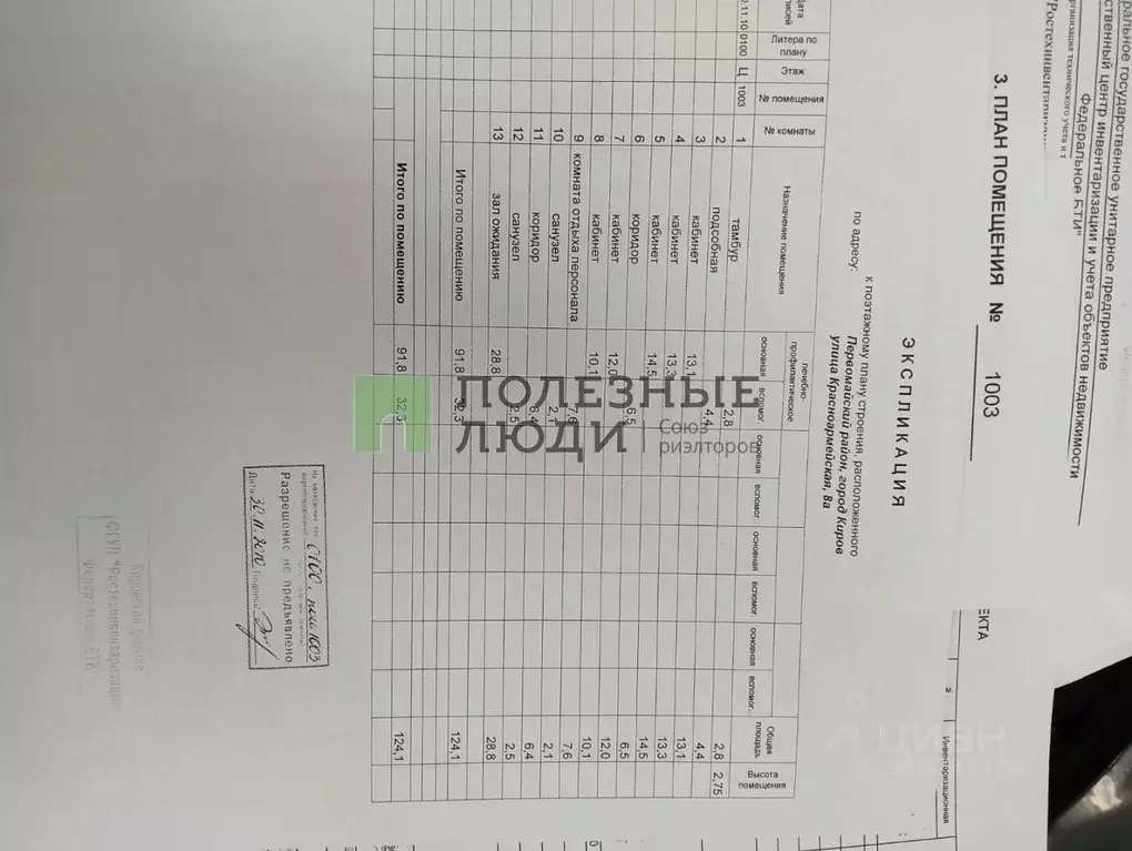 Офис в Кировская область, Киров Красноармейская ул., 8а (124 м) - Фото 1