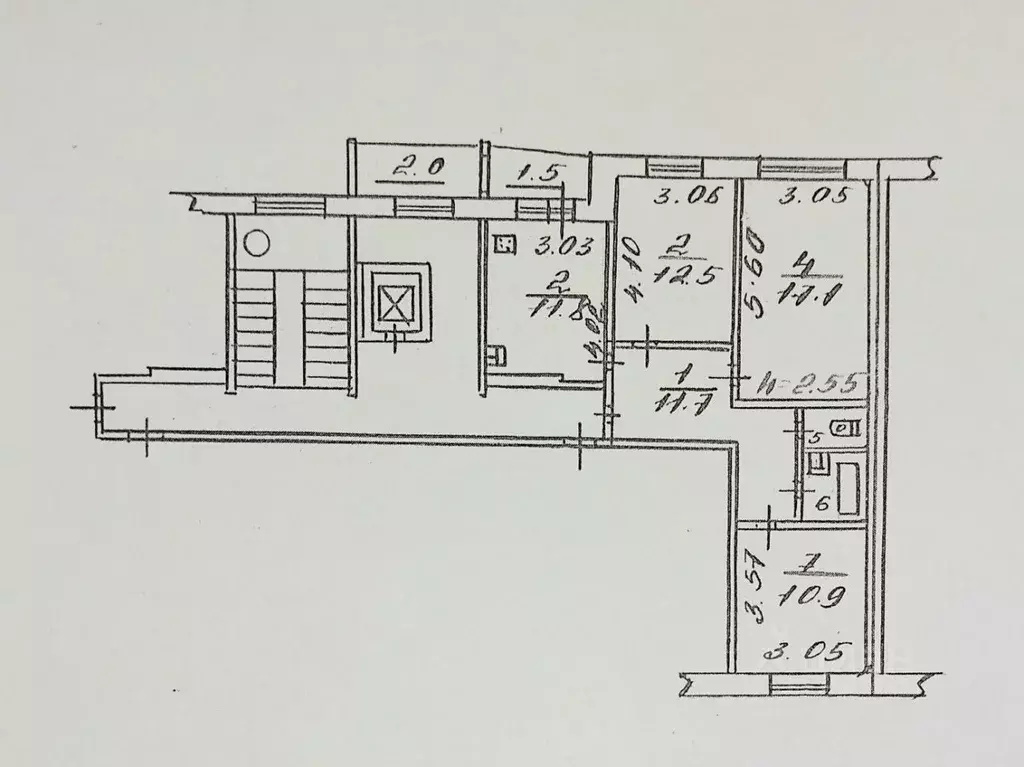 3-к кв. Псковская область, Псков Рижский просп., 95 (67.8 м) - Фото 1