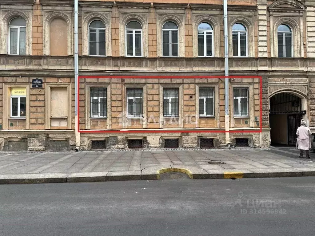 Офис в Санкт-Петербург ул. Рылеева, 2/6 (84 м) - Фото 0