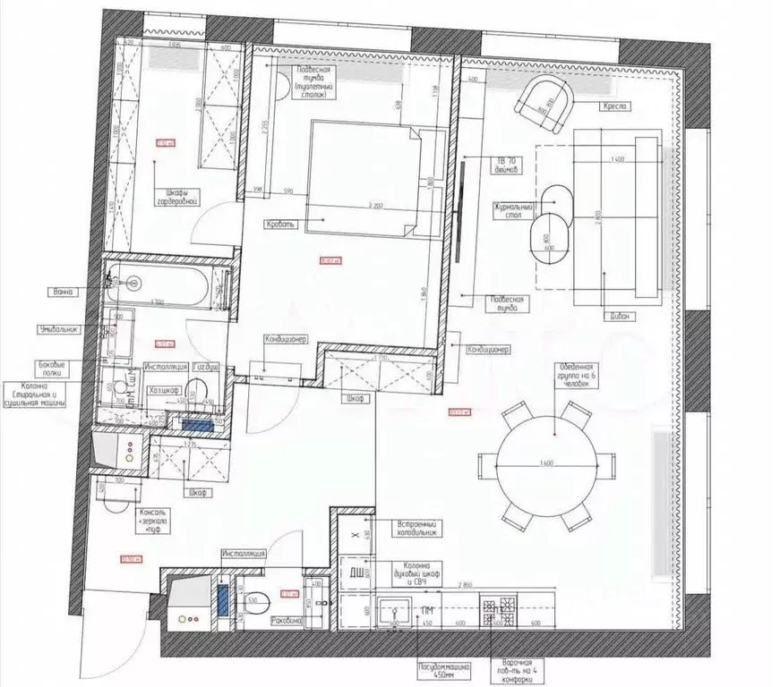 2-к кв. Москва Стремянный пер., 2 (81.0 м) - Фото 0