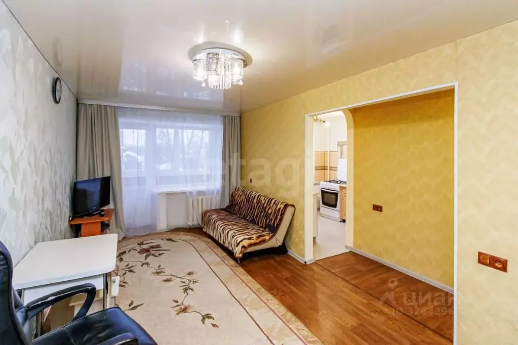 2-к кв. Тюменская область, Тюмень Пышминская ул., 3А (41.0 м) - Фото 1