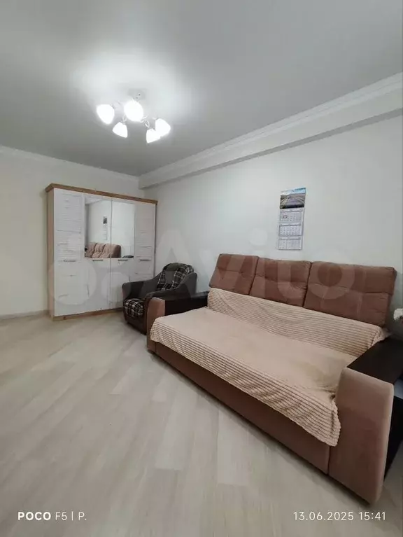 1-к. квартира, 36 м, 3/5 эт. - Фото 1