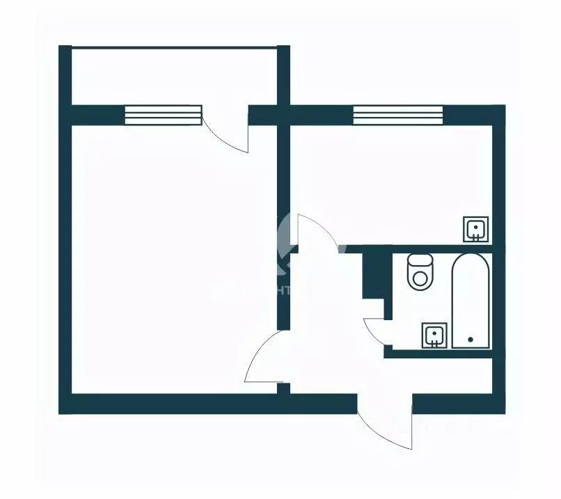 1-к кв. Новосибирская область, Новосибирск Затулинский жилмассив, ул. ... - Фото 2
