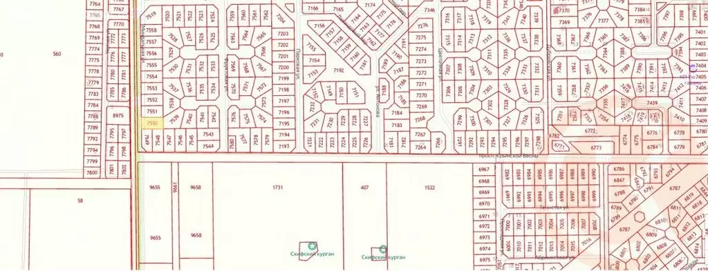 Участок в Уютное, Миндальная улица (7.99 м) - Фото 2