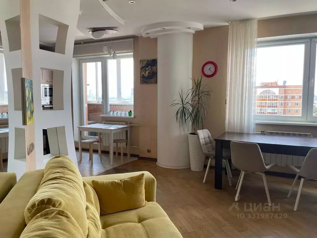 3-к кв. Москва ул. Сайкина, 19 (90.0 м) - Фото 2