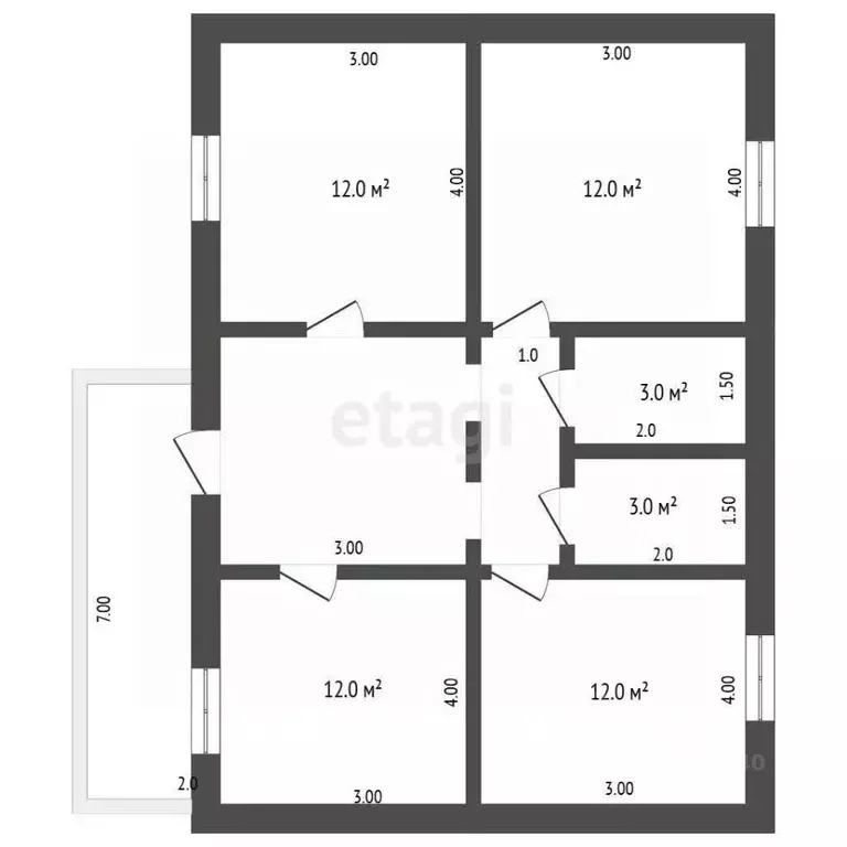 Дом в Крым, Судак муниципальный округ, с. Богатовка ул. Новый квартал ... - Фото 2