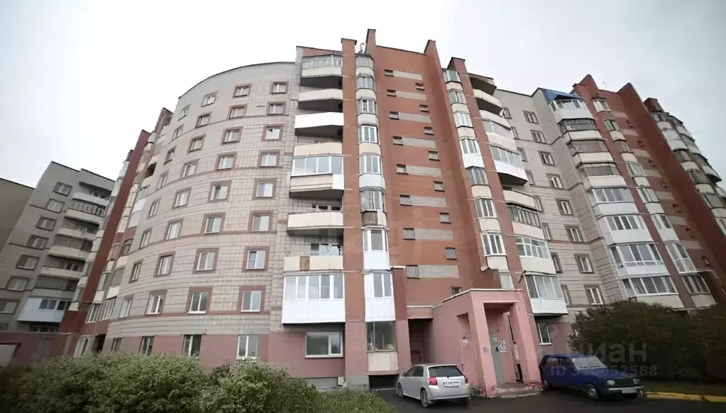 3-к кв. Томская область, Томск ул. Беринга, 24 (61.2 м) - Фото 2