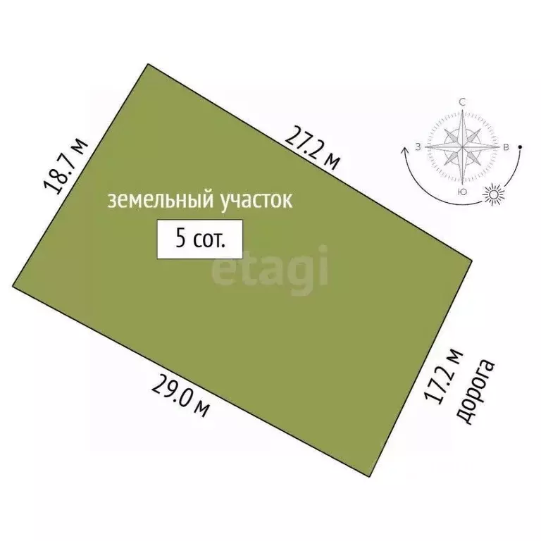 Участок в Крым, Алушта муниципальный округ, с. Кипарисное ул. ... - Фото 2