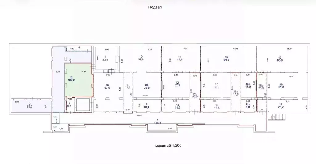 Помещение свободного назначения в Москва Братеевская ул., 16К1 (948 м) - Фото 2