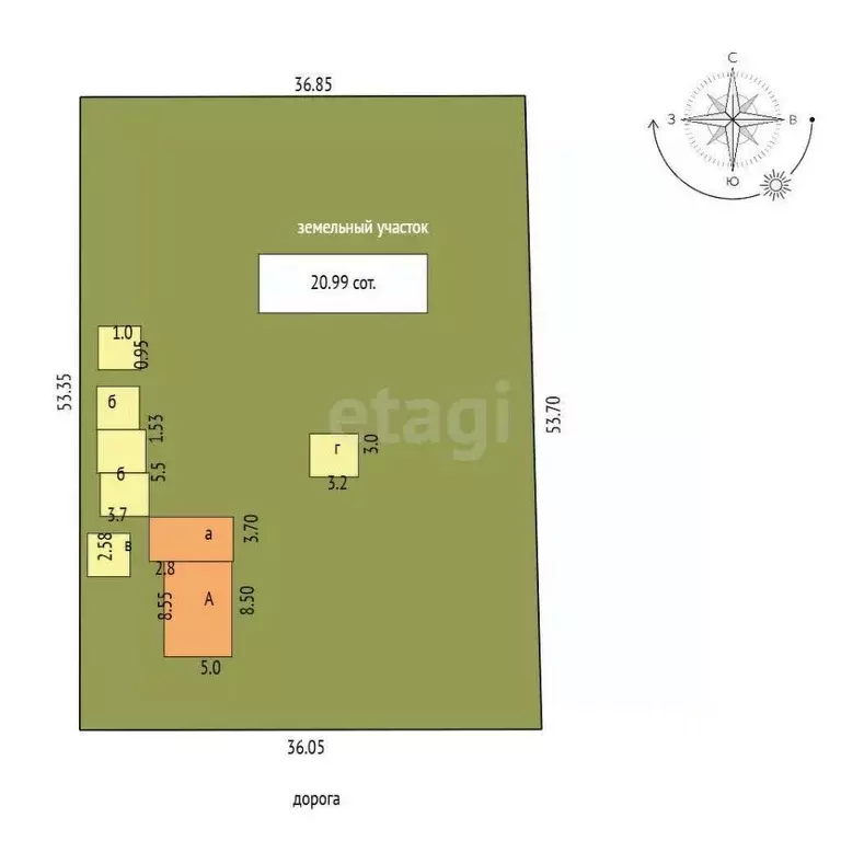Дом в Крым, Ленинский район, Мысовское с/пос, с. Семеновка ул. Лидии ... - Фото 2