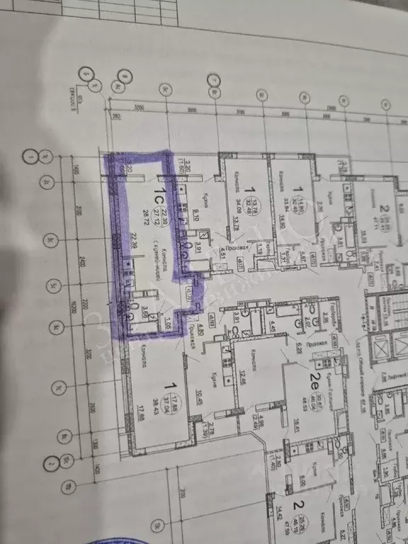 Студия Воронежская область, Воронеж Острогожская ул., 156/3 (28.7 м) - Фото 2