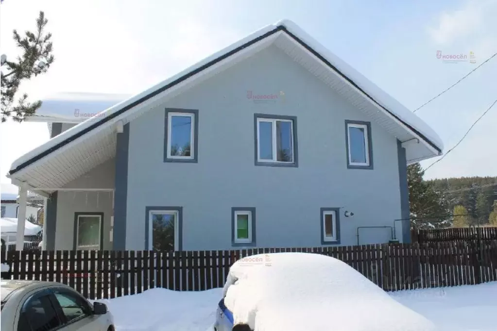 Дом в Свердловская область, Сысертский муниципальный округ, с. ... - Фото 1