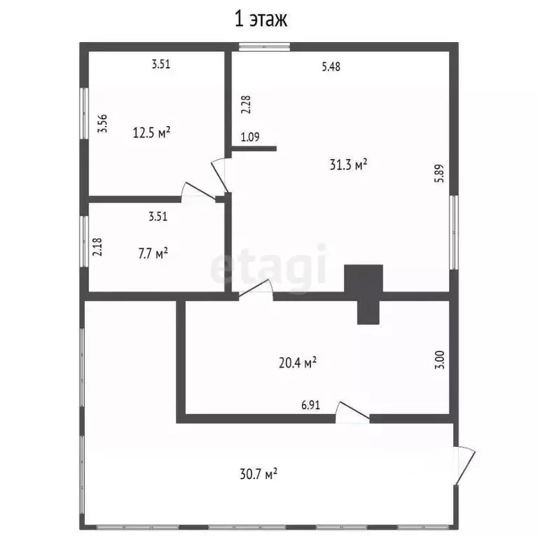 Дом в Томская область, Томский район, с. Коларово Советская ул. (240 ... - Фото 2