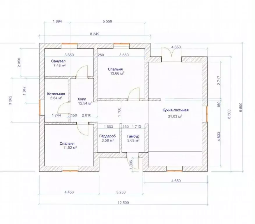 Дом в Липецкая область, Липецк ул. Моховая (95 м) - Фото 1