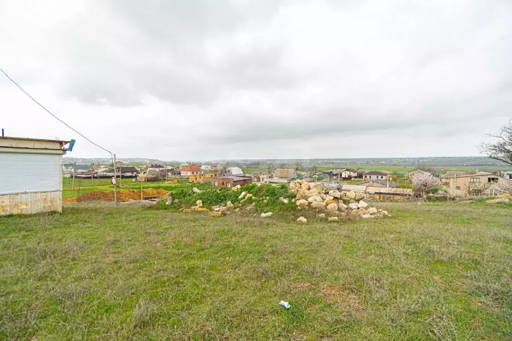 Участок в Севастополь с. Вишневое, ул. Дружбы, 34 (8.0 сот.) - Фото 1