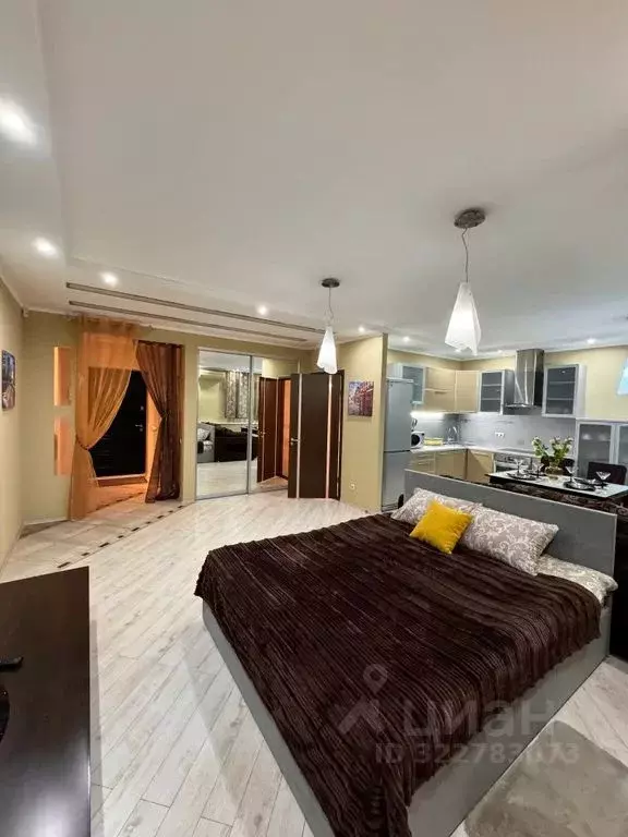 1-к кв. Пермский край, Пермь ул. Мира, 45 (50.0 м) - Фото 1