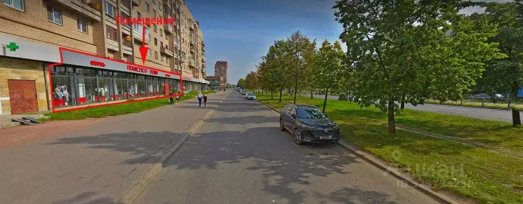 Торговая площадь в Санкт-Петербург ул. Димитрова, 20К1 (300 м) - Фото 2