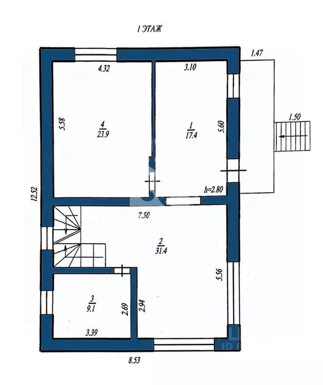 Дом в Новосибирская область, Бердск ул. Благодарная, 24 (262 м) - Фото 2