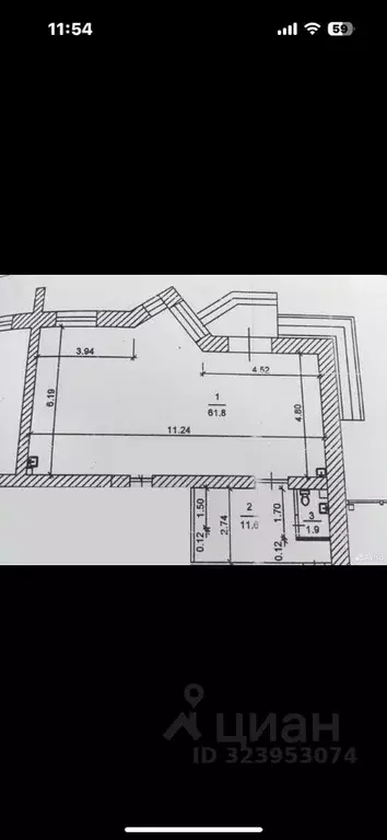 Помещение свободного назначения в Коми, Сыктывкар просп. Бумажников, ... - Фото 2