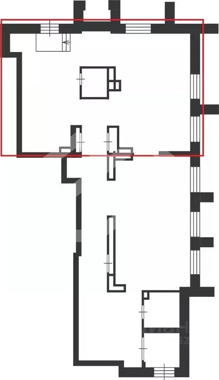 Торговая площадь в Москва Ташкентская ул., 29к1 (118 м) - Фото 2