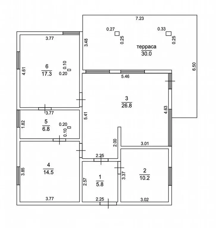 Дом в Псковская область, Псковский район, Тямшанская волость, д. ... - Фото 1