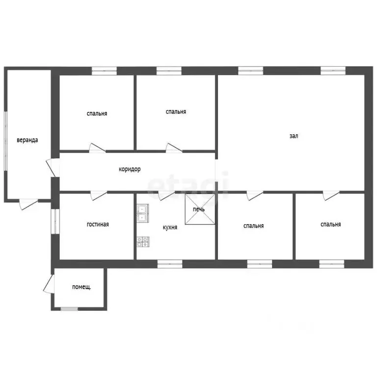 Дом в Смоленская область, Рославль ул. Ленина, 38 (108 м) - Фото 1