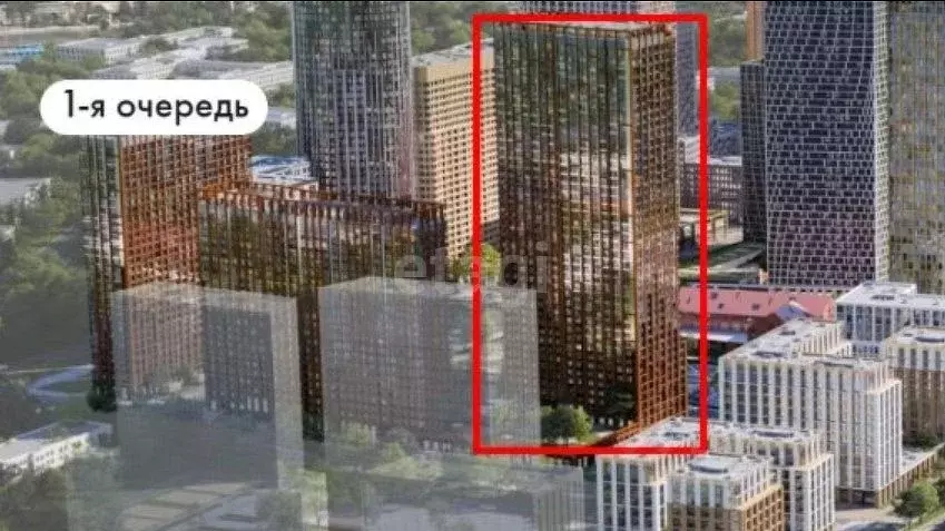 2-к кв. Москва Сидней Сити жилой комплекс, к3 (61.0 м) - Фото 0