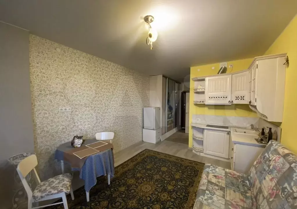 Квартира-студия, 27 м, 6/9 эт. - Фото 1