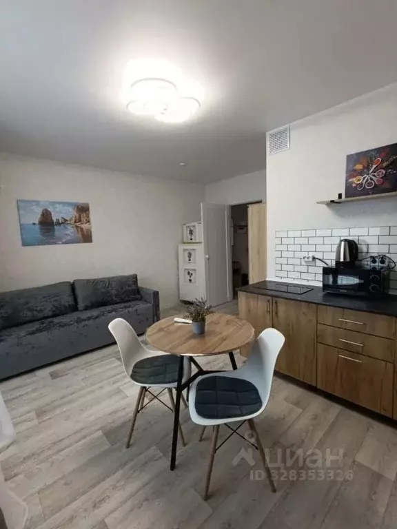 Студия Пермский край, Пермь ул. Гашкова, 56к4 (23.5 м) - Фото 1