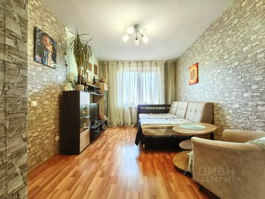 Квартира, 1 комната, 33.1 м - Фото 0