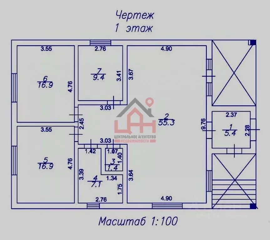 Дом в Ставропольский край, Предгорный муниципальный округ, пос. ... - Фото 2