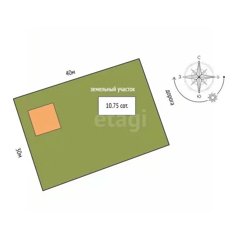 Дом в Томская область, Томский район, д. Кисловка ул. 3-я Парковая ... - Фото 2