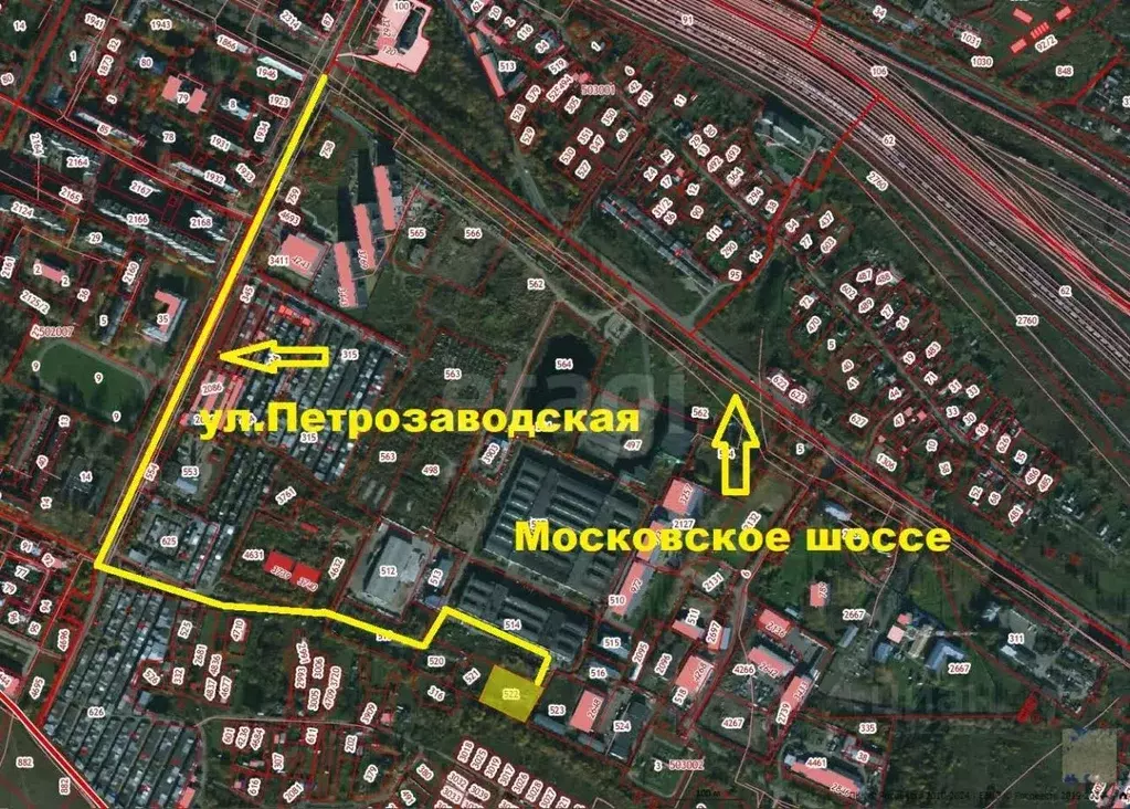 Участок в Вологодская область, Вологда Московское ш., 2 (42.0 сот.) - Фото 1