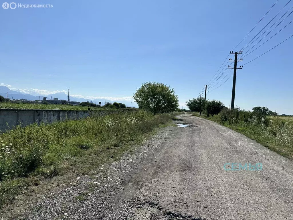 Участок в Владикавказ, улица Тельмана, 51 (970 м) - Фото 1