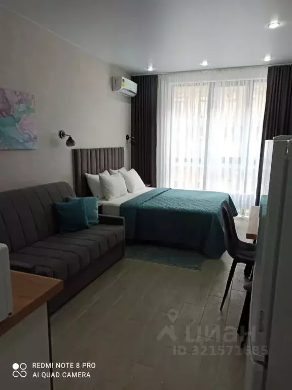 Студия Краснодарский край, Анапа проезд Золотой Берег, 2В (27.0 м) - Фото 1