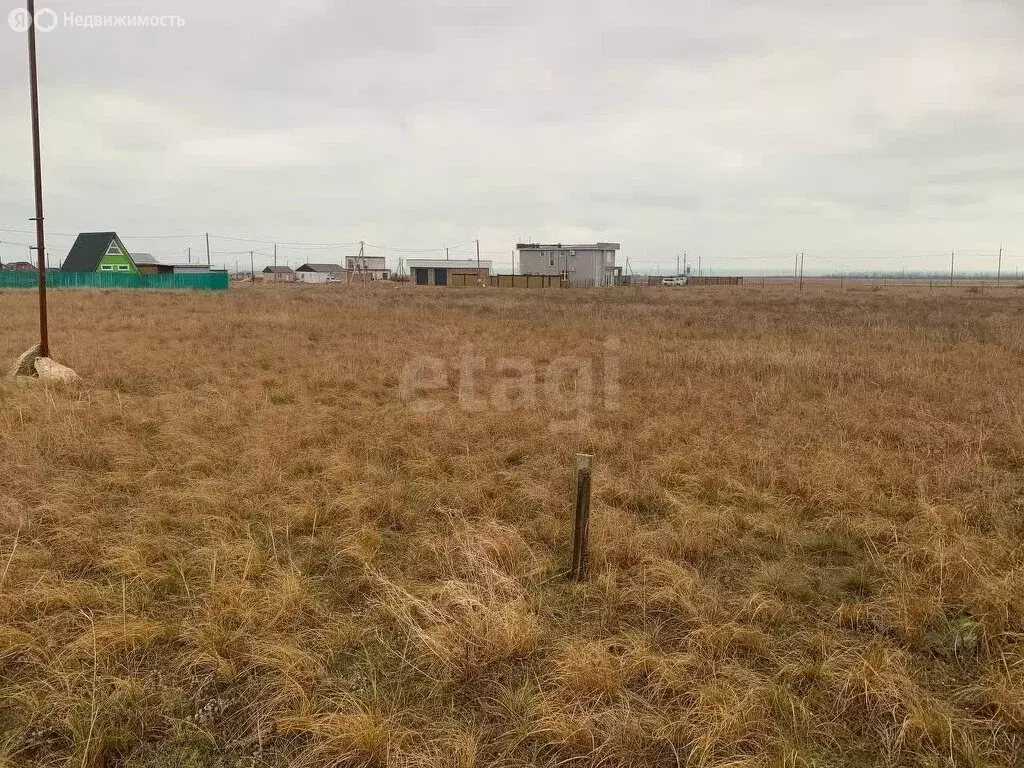 Участок в Окунёвское сельское поселение, село Знаменское (12 м) - Фото 0