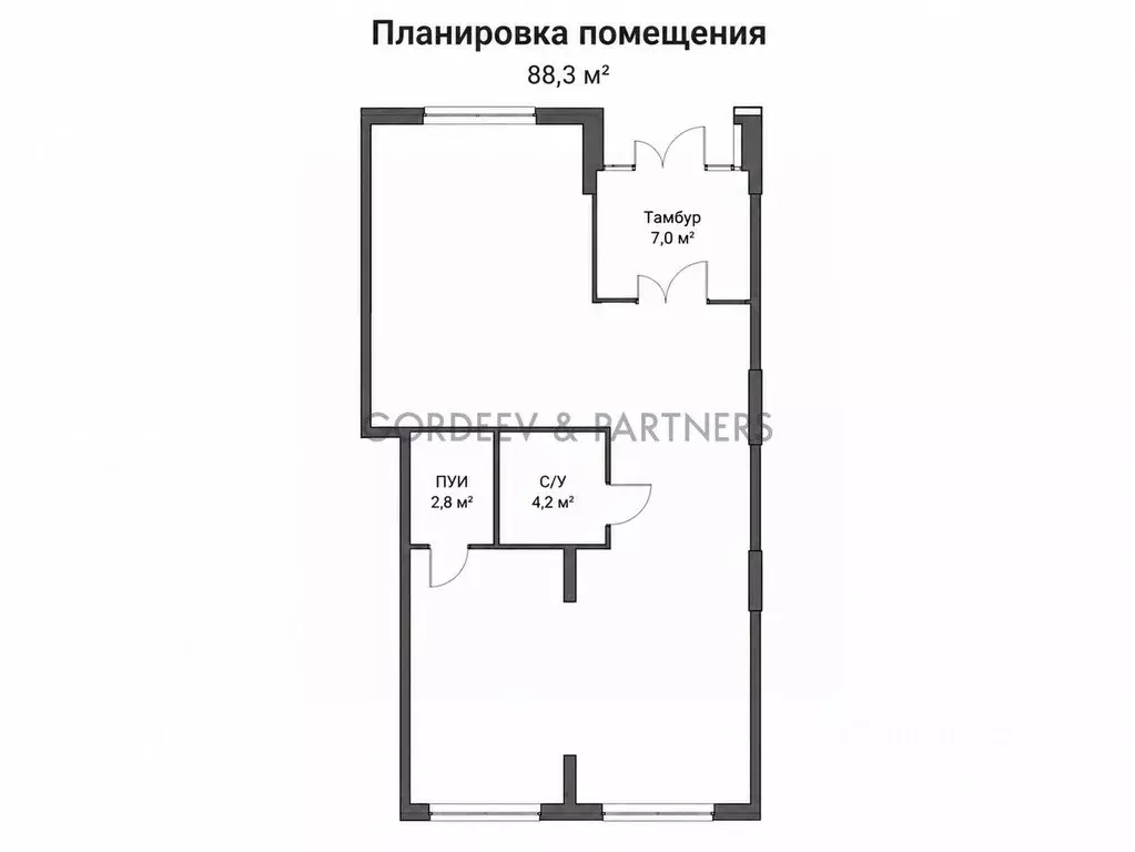 Помещение свободного назначения в Татарстан, Казань Сиберово жилой ... - Фото 2