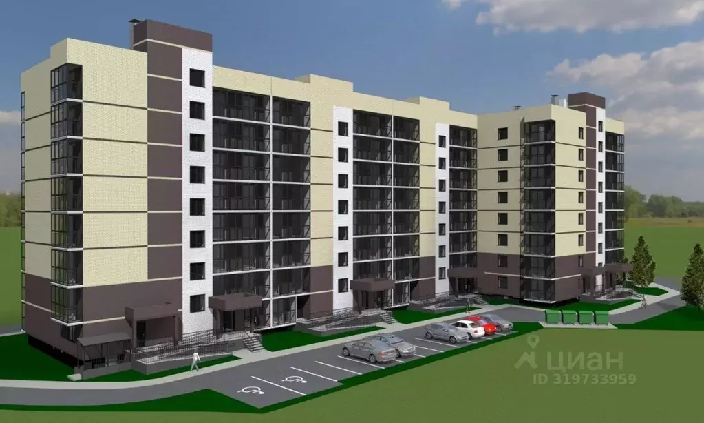 1-к кв. Ярославская область, Ярославль 2-й мкр,  (40.92 м) - Фото 2