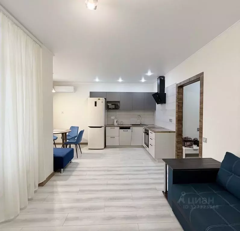 Студия Ростовская область, Ростов-на-Дону Тибетская ул., 1Вс3 (33.0 м) - Фото 2