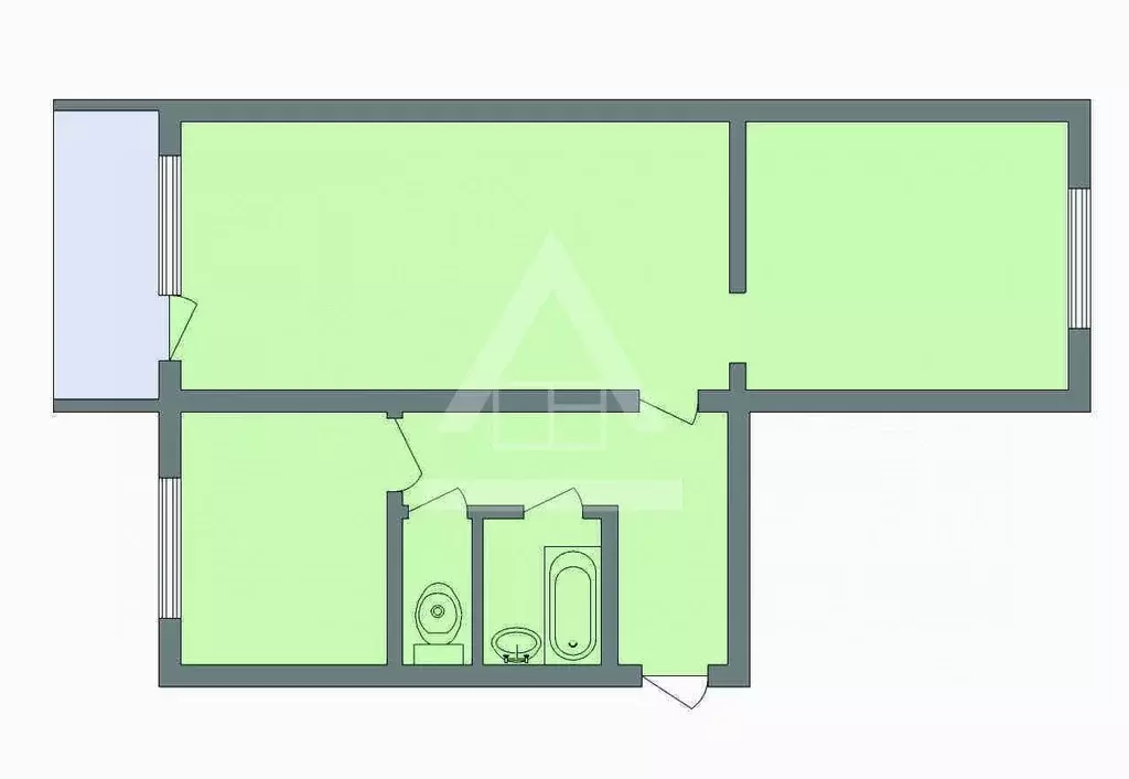 2-к кв. Челябинская область, Коркино ул. Сони Кривой, 6 (44.7 м) - Фото 2