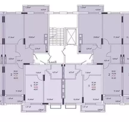 2-к кв. Калининградская область, Гурьевский муниципальный округ, пос. ... - Фото 2