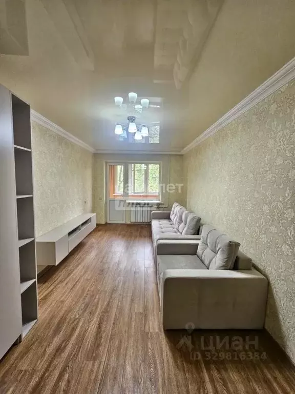 2-к кв. Кабардино-Балкария, Нальчик ул. Байсултанова, 16 (46.0 м) - Фото 1