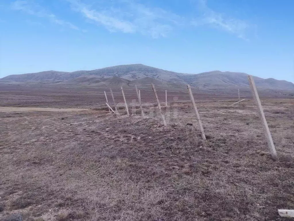 Участок в Крым, Судак муниципальный округ, с. Миндальное ул. Весенняя ... - Фото 1