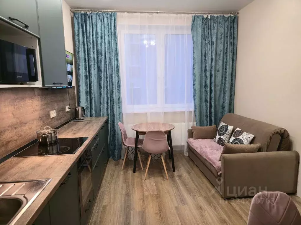 1-к кв. Ленинградская область, Мурино Всеволожский район, ул. ... - Фото 2