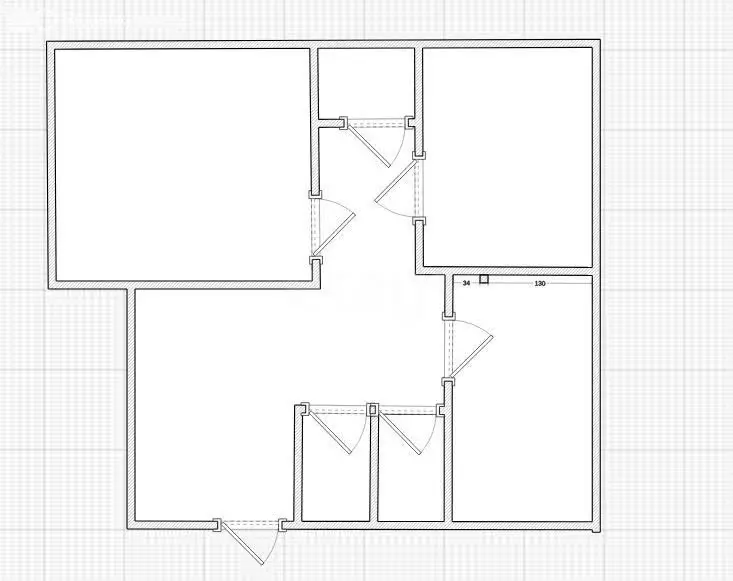 2-комнатная квартира: Буй, улица Октябрьской Революции, 88 (45.2 м) - Фото 1