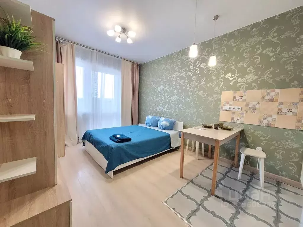 1-к кв. Алтайский край, Барнаул просп. Строителей, 18 (24.0 м) - Фото 1
